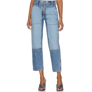 Etica umbra 2 Tone Paneling Jeans Womens Size 25 high rise